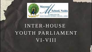 StudentLeadership -Youth Parliament