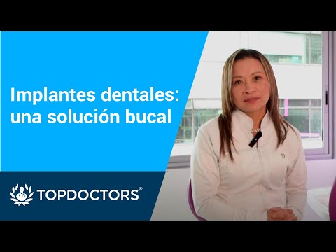 Implantes dentales: una solución bucal