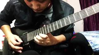 Black Label Society Cry me a river Solo Cover (Guitarkid Alom)