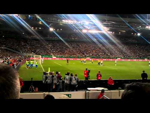 Germany vs Brazil Friendly, 10th Aug11 (Schweinsteiger penalty)
