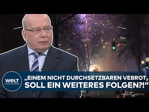 SILVESTER: „Da zweifle ich!“ – Wendt über die fehlende Sinnhaftigkeit eines Böllerverbots!