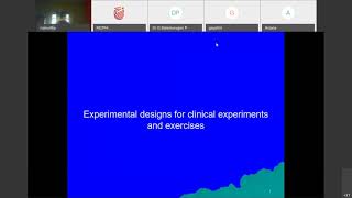 Biostatistics lecture: Experimental designs for clinical experiments and exercises
