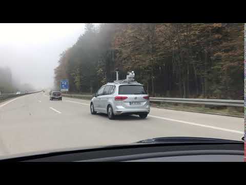 Evovision vehicle spotted on A95