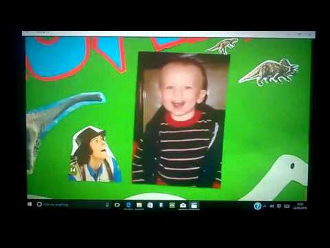 Quade's 2nd birthday card on Cbeebies 19th May 2016