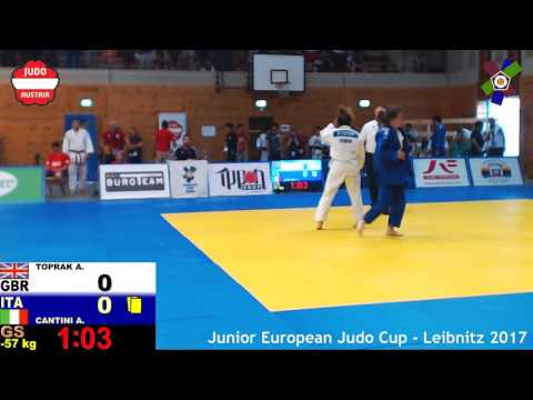 TOPRAK, Acelya (GBR) vs. CANTINI, Anita (ITA) - QUARTER Final -57kg