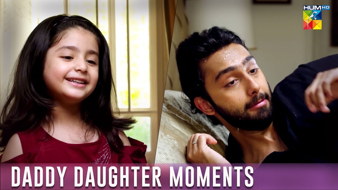 Nothing ! Just Cute Daddy-Daughter Moments #khwabonmeinmili #humtv