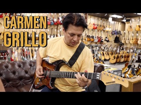 Carmen Grillo at Norman's Rare Guitars