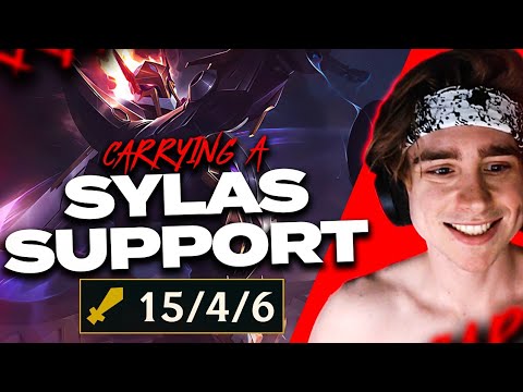 *RANK 1 DRAVEN* Carrying SYLAS SUPPORT in 1000 LP Challenger | Chad Draven