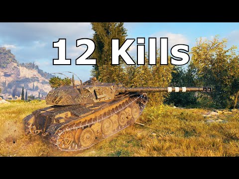 World of Tanks Bat.-Châtillon Bourrasque - 12 Kills 8,2K Damage