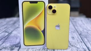 iPhone 14 Plus - Yellow Unboxing