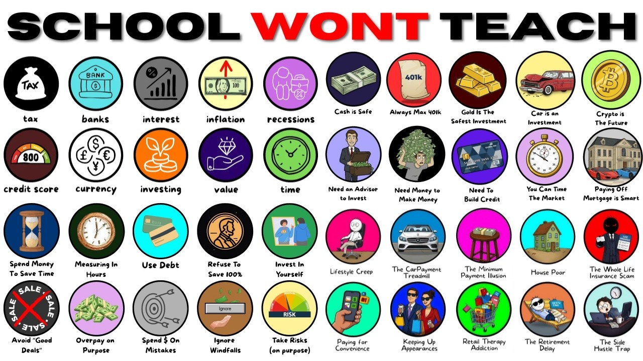 Everything School WONT Teach You About Money