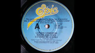 Luther Vandross-Sugar and spice (I found me a girl) 1981
