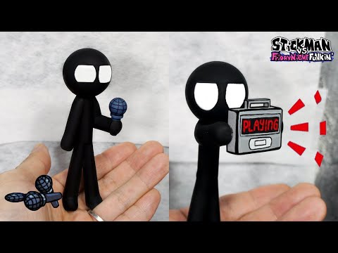 [FNF] Making Stickman Sculpture Timelapse [VS Stickman] - Friday Night Funkin' Mod