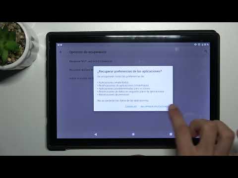 Cómo restablecer ajustes de aplicaciones en OUKITEL OKT1
