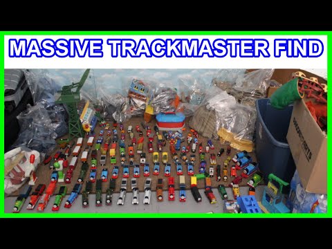 Massive Trackmaster finds Thomas and friends