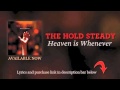 The Hold Steady - The Weekenders 