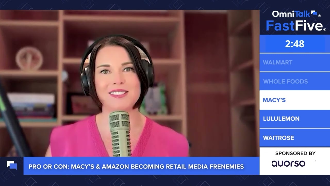 Macy's Amazon Ad Network Partnership | Fast Five Shorts