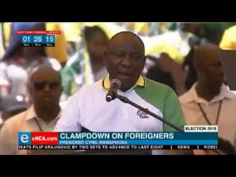 President Cyril Ramaphosa encouraged xenophobia Video