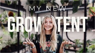 Houseplant Tour! | Welcome to my Grow Tent!