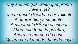 Amaral - No Sabe Donde Va Lyrics