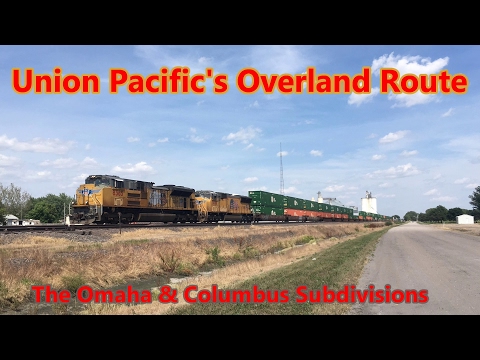 Union Pacific's Overland Route: the Omaha & Columbus Subdivisions Video