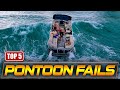 TOP 5 PONTOON BOAT FAILS AT HAULOVER INLET WAVY BOATS