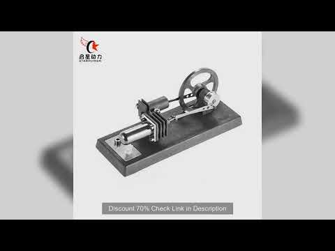 STARPOWER Mini Hot Air Stirling Engine Model DIY Kit Experiment Educational Toy Self-assembly