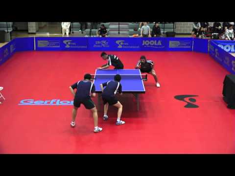 2016 NCTTA Nationals Men's Doubles Final - Bruno Dos Anjos/Shuai Wang vs Cheng Li/Tong Zhang