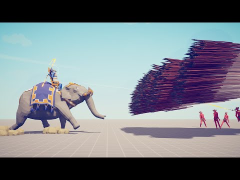 SACRED ELEPHANT vs 3x EVERY GOD - Totally Accurate Battle Simulator TABS