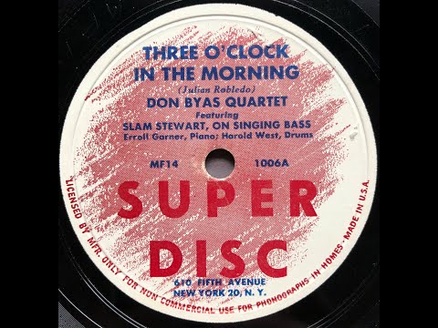 Don Byas Quartet / Slam Stewart on Singing Bass
