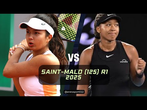 Saint-Malo (125) 2025 R1: Petra Marcinko vs. Naomi Osaka [2/WC] Highlights