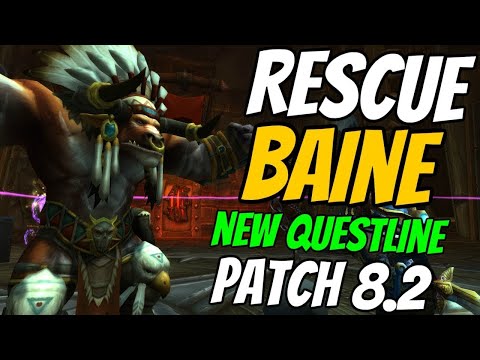 Rescuing Baine - War Campaign BFA Patch 8.2 - Demonology Warlock spec