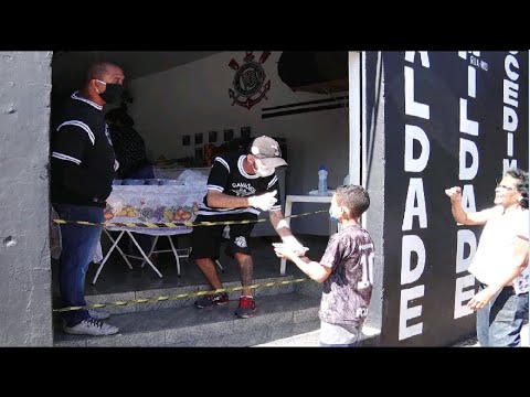 Torcida do timão se organiza em prol da solidariedade