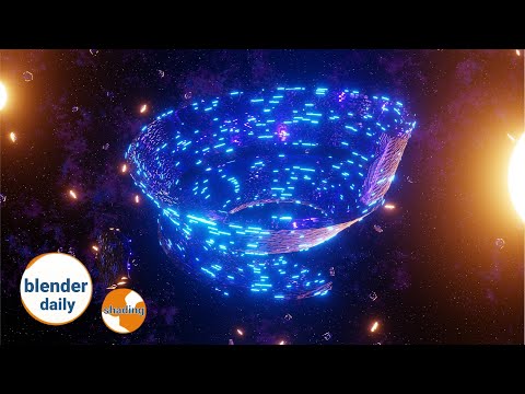 Project making: Space station | Shading tricks & more, tip 83