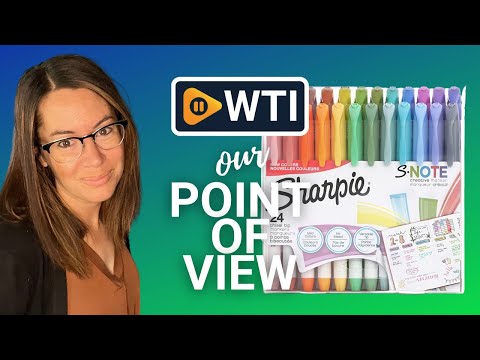 SHARPIE S-Note Creative Markers - WTI product video review