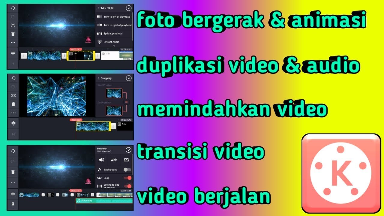 Cara menggabungkan Foto, Video dan Audio di HP Android