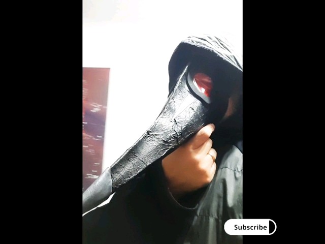 Vídeo relacionado con FUXHBFB MáScara de Pico Halloween,Falsa Piel Plaga Doctor MáScara,MéDico de Peste Pico de PáJaro de Nariz Larga Máscara de Disfraz de Fiesta de Halloween Cosplay