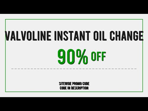 Valvoline Coupon 25 Off
