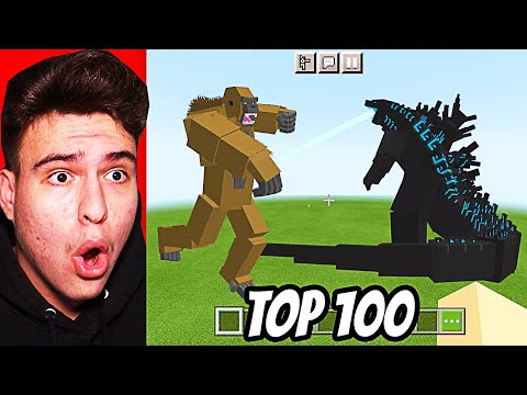 MARIUS IANCU Plays - Top 100 Mobi Gigantici & Creepy din Minecraft !