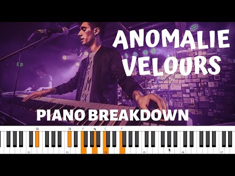 ANOMALIE VELOURS | Piano Tutorial