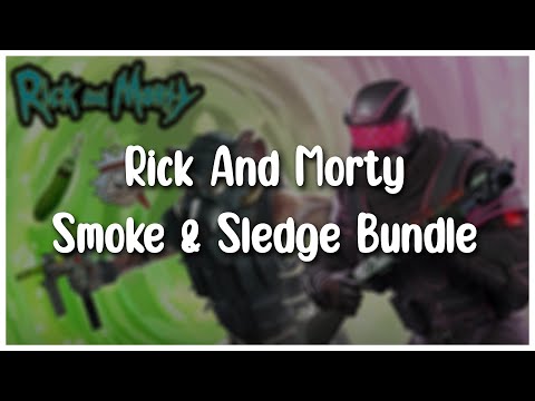 NEW Rick And Morty Bundle Showcase (Rainbow Six Siege)