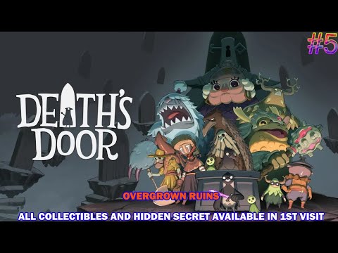 Deaths Door walkthrough part 5 - Overgrown ruins - All collectible locations available 1st visit