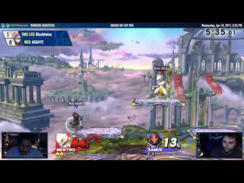SOT #95 - Blacktwins (Mewtwo) vs ARJAY (Samus) - Smash 4 WQF