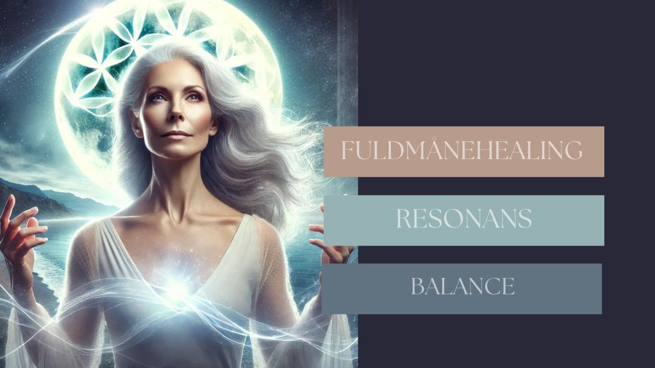 Fuldmånehealing - Indre balance mellem lyset og mørket 🌕