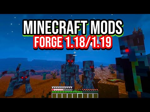 Valenn_Ro - TOP 14 INCREDIBLE MODS of MARCH for MINECRAFT FORGE 1.19.2/1.18.2