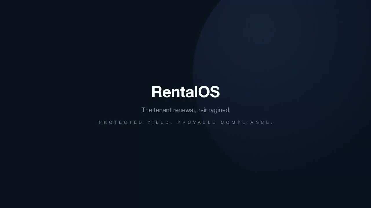 RentalOS tenant renewal journey demo thumbnail