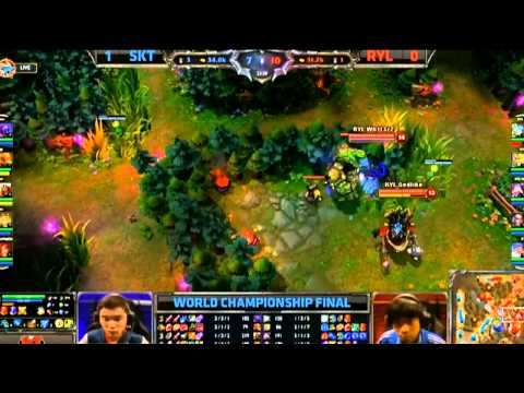 (HD493) LCS World Final - SKT vs RYL - Game 2 - Finale
