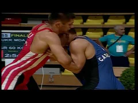 60 kg. GR Dmitri Dobrov (UKR) vs Daniel Cataraga (MDA)3-5 place, European Yunior Champ. 2013 Skopje