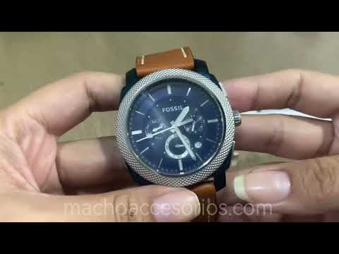 Funcionamiento de Cronometro Reloj Fossil Machine - MachoAccesorios.com