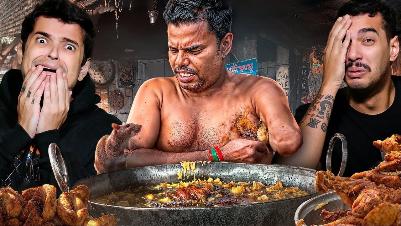 15 COMIDAS de RUA MAIS NOJENTAS da ÍNDIA !!